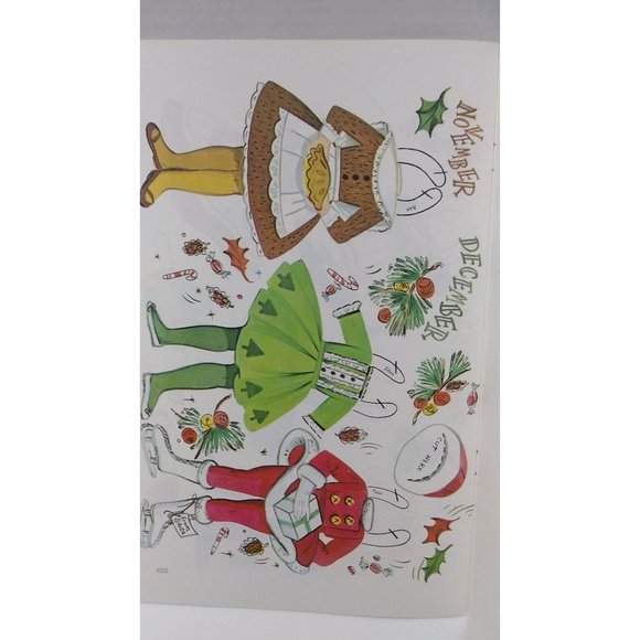 Vintage Saalfield paper dolls through the years UNCUT Paper Dolls book - Picture 8 of 9